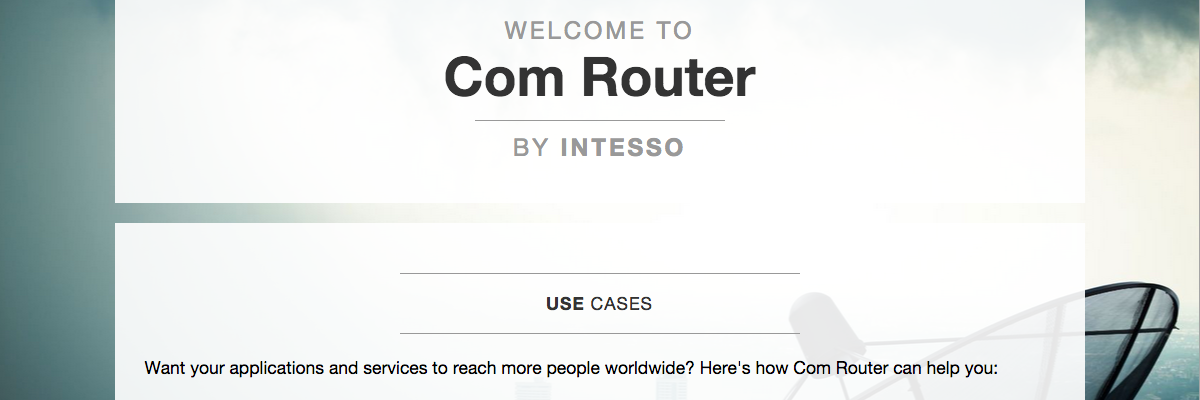 comrouter | enabling diverse communication